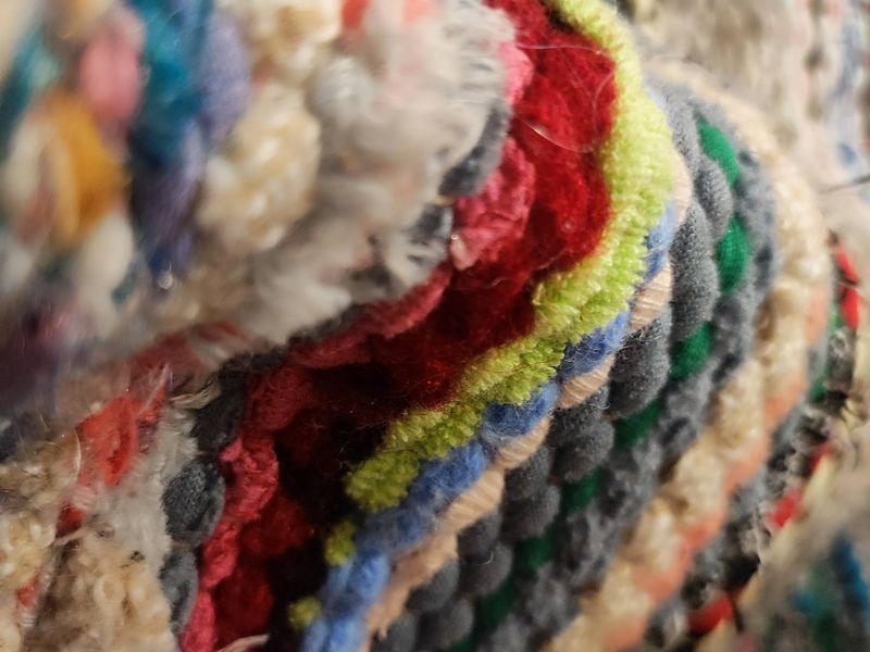 Mom's handmade rug